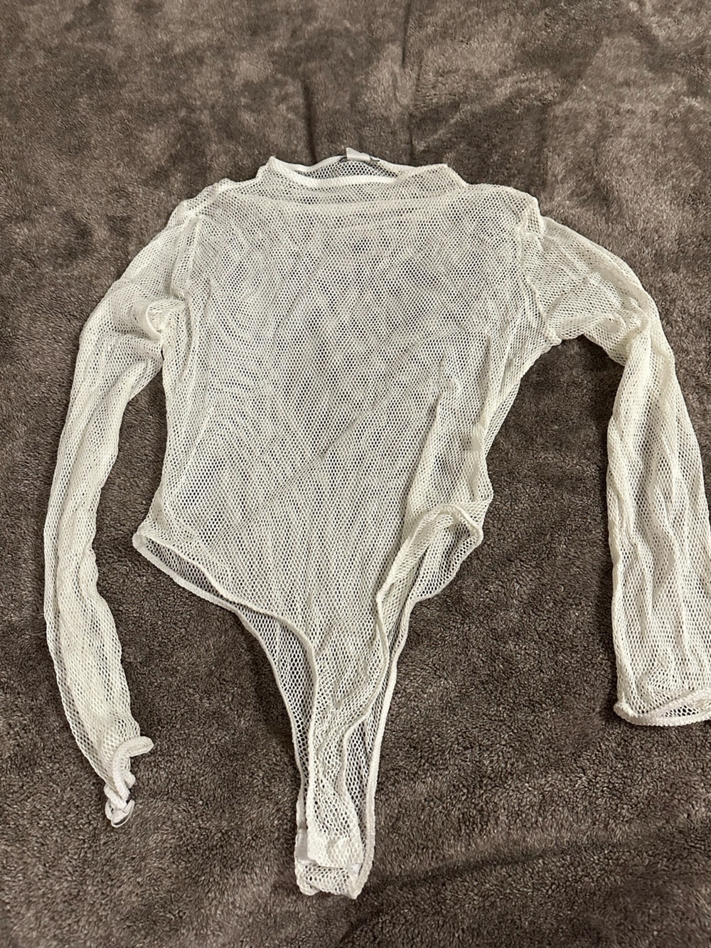 5/$20 Long Sleeve Fishnet Bodysuit